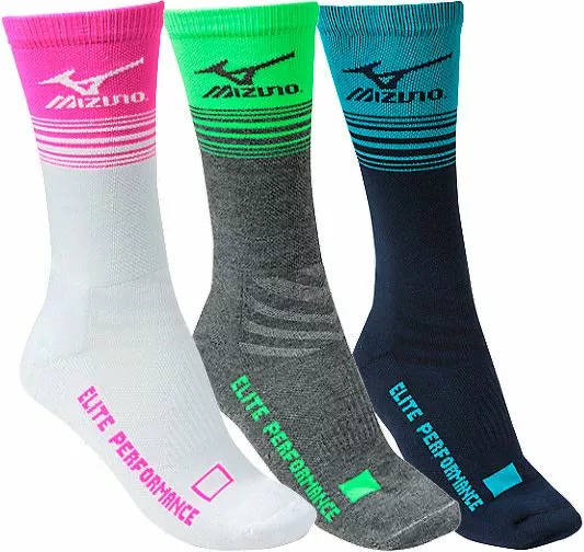 Mizuno Elite 9 Retro Crew Socks 2 Mizuno Elite 9 Retro Crew Socks - Image 2