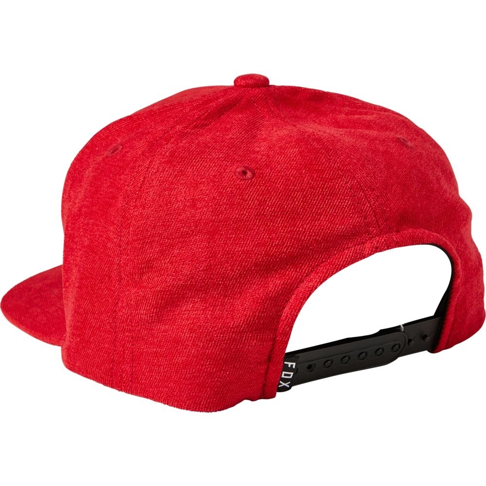 FOX INSTILL SNAPBACK 2.0 HAT FLM RED 2 FOX INSTILL SNAPBACK 2.0 HAT FLM RED - Image 2