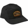 FOX ORIGINAL SPEED 5 PANEL HAT BLACK SNAPBACK