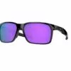 Oakley Portal X Sunglasses Polished Black Frame Prizm Violet