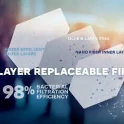 BUFF FILTER TUBE WITH 5 FILTERS KIDS -Outlet sportwheels Store image 11272