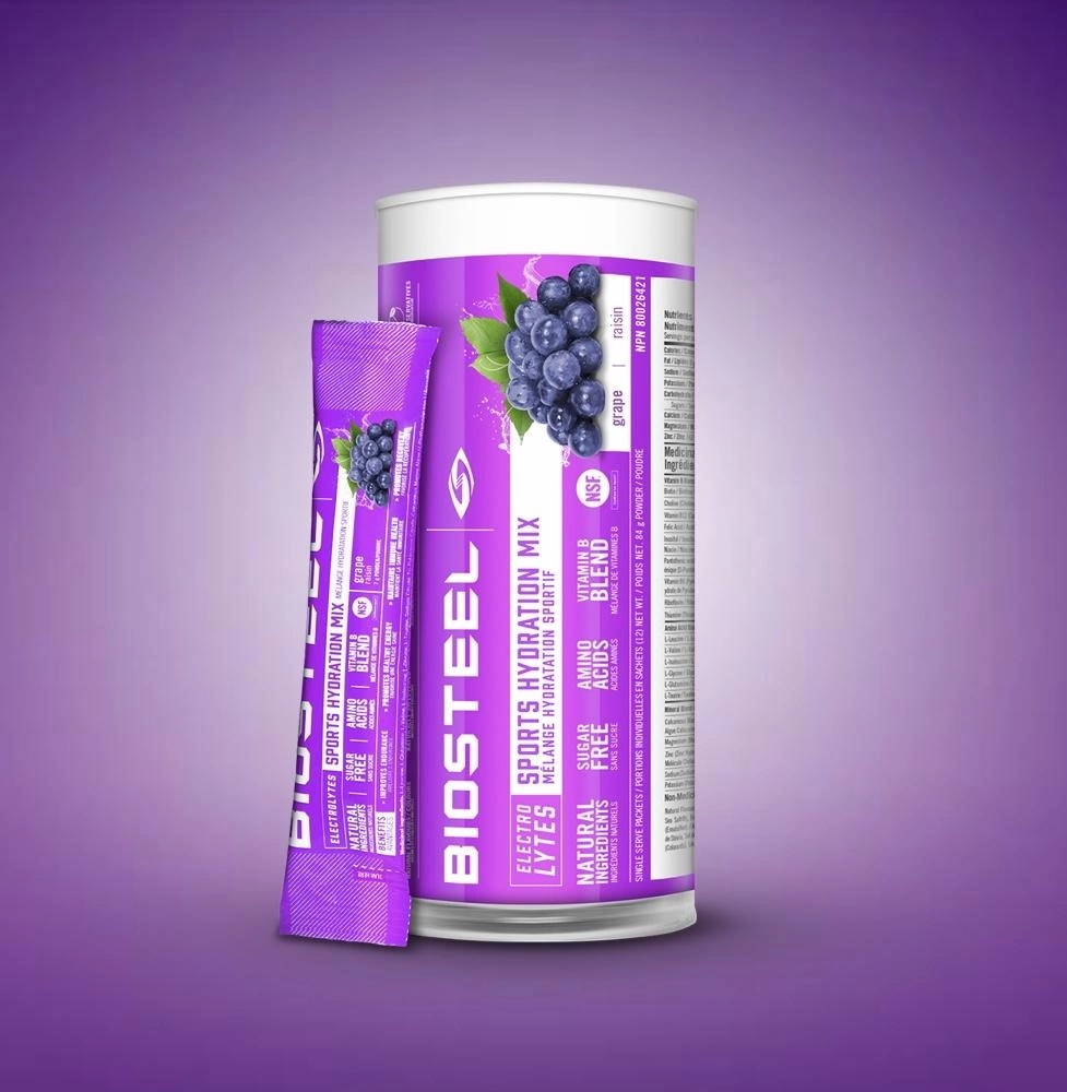 BIOSTEEL HYDRATION MIX 12CT SINGLES TUBE 1 BIOSTEEL HYDRATION MIX 12CT SINGLES TUBE