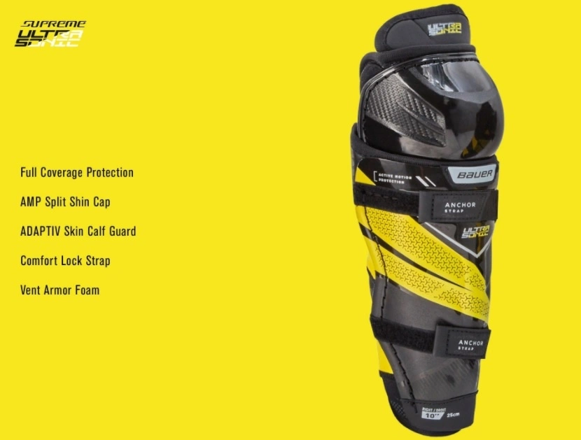 2021 BAUER SG SUPREME ULTRASONIC INTR SHIN PAD 4 2021 BAUER SG SUPREME ULTRASONIC INTR SHIN PAD - Image 4
