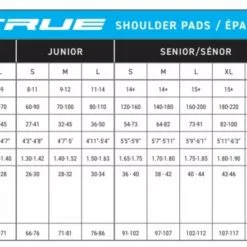 2020 TRUE SP AX9 JR SHOULDER PAD -Outlet sportwheels Store image 2106