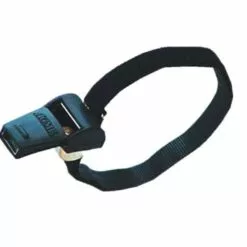 BLUE SPORTS SMALL COACH BRASS WHISTLE WITH VELCRO STRAP