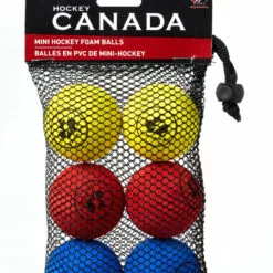 TEAM CANADA 6 PACK MINI HOCKEY FOAM BALLS -Outlet sportwheels Store image 3020