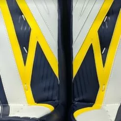 CCM GP EXTREME FLEX PRO 4 GOALIE PAD WHT/NVY/YLW 34+1.5 -Outlet sportwheels Store image 3095