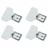 CCM Buckle Strap Tab Accessories Senior OSFA WHITE