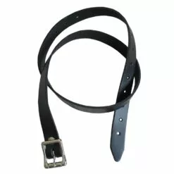 Goalie Pad Leg Strap - 32.5" w/buckle - BLACK