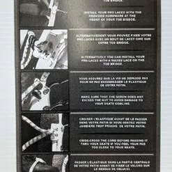 PRO LACES GOALIE PAD TOE TIE STANDARD 5 PRO LACES GOALIE PAD TOE TIE STANDARD -Outlet sportwheels Store image 3243