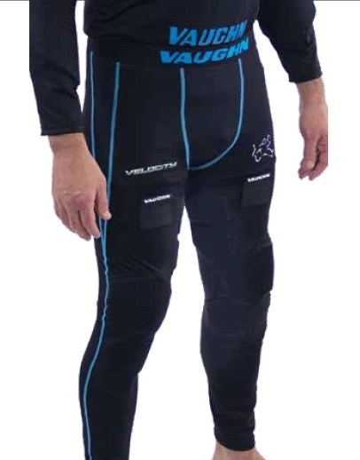 VAUGHN V9 PADDED COMPRESSION GOAL PANT 1 VAUGHN V9 PADDED COMPRESSION GOAL PANT