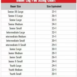 BAUER GP S20 GSX PRODIGY GOAL PAD YTH -Outlet sportwheels Store image 3386