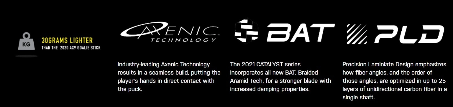 2021 TRUE GSTK CATALYST 9X SR GOALIE STICK 9 2021 TRUE GSTK CATALYST 9X SR GOALIE STICK - Image 9