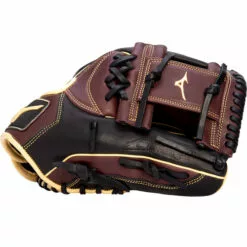 2022 MIZUNO BALL GLOVE GMVP1175P4BC MVP PRIME 11.75IN BLK-CHR -Outlet sportwheels Store image 4521