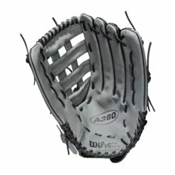 2022 WILSON A360 SLOWPITCH GLOVE 15 BLACK-GRAPHITE -Outlet sportwheels Store image 4597
