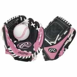 RAWLINGS PLAYERS T-BALL GLOVE PL91 9" LHT - PINK/BLACK 5 RAWLINGS PLAYERS T-BALL GLOVE PL91 9" LHT - PINK/BLACK -Outlet sportwheels Store image 4705