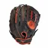 2020 MIZUNO MVP PRIME SE8 SLOWPITCH GLOVE BLACK-RED 14" LHT