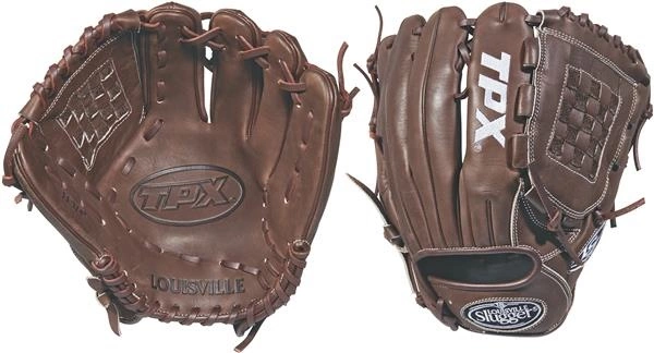 LOUISVILLE SLUGGER TPX GLOVE BROWN 11.75 LHT 2 LOUISVILLE SLUGGER TPX GLOVE BROWN 11.75 LHT - Image 2