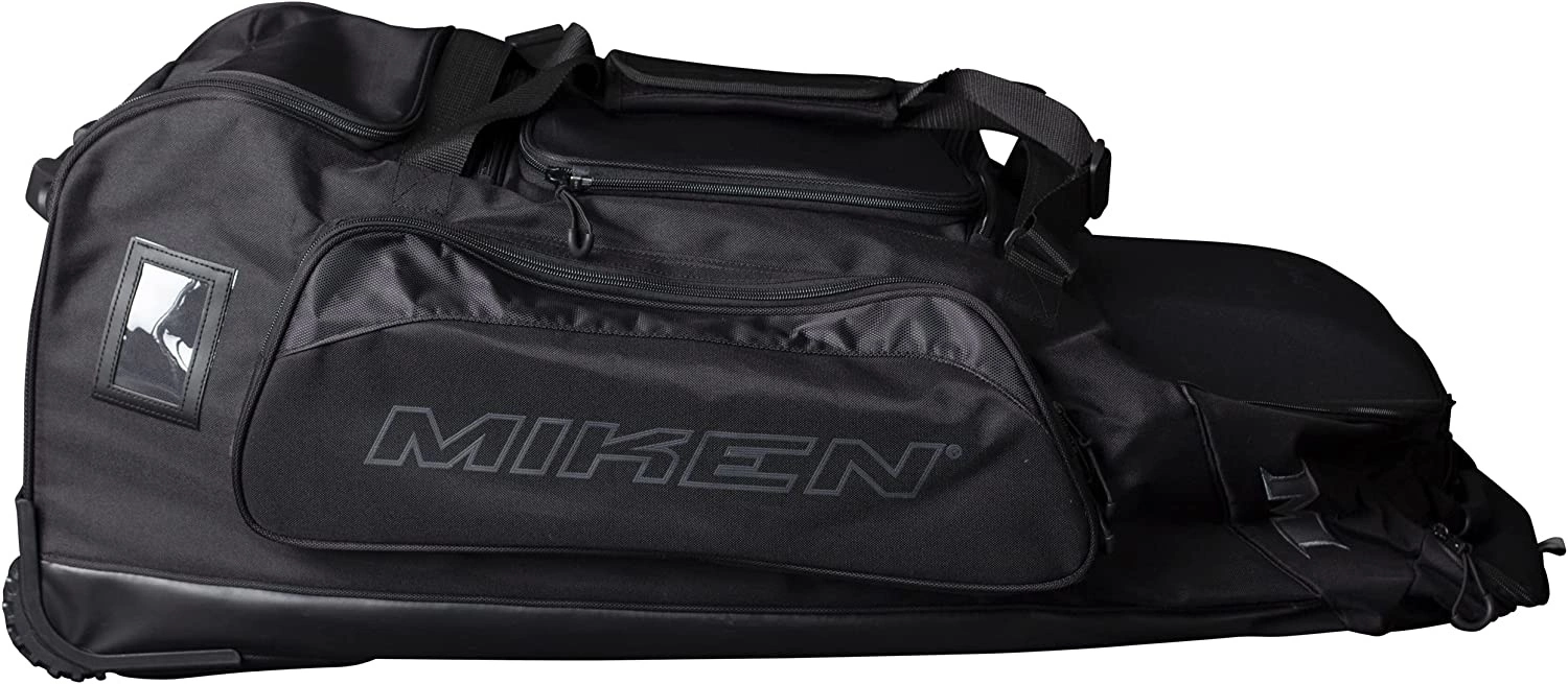 Miken MK7X Championship Slowpitch Softball Wheeled Bag Series Black 4 Miken MK7X Championship Slowpitch Softball Wheeled Bag Series Black - Image 4