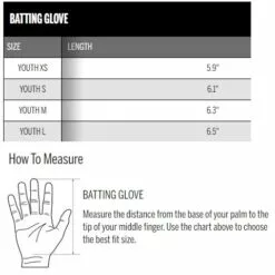 MIZUNO MVP YTH BASEBALL BATTING GLOVES -Outlet sportwheels Store image 5939