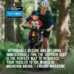 Shotgun, MTB Seat for child, On frame -Outlet sportwheels Store image 6368