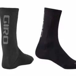 Giro HRC Team Socks - Black/Dark Shadow - Size M