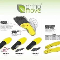 CCM Orthomove Hockey Skate Insoles -Outlet sportwheels Store image 668