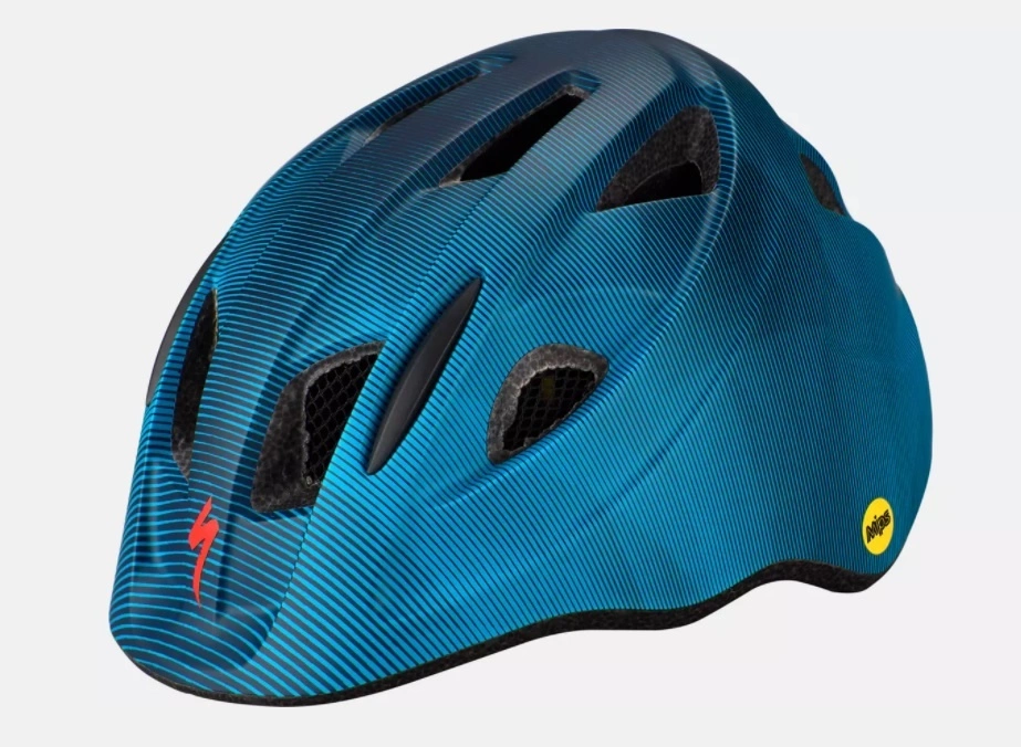 SPECIALIZED MIO MIPS TODDLER HELMET - Cast Blue/Aqua Refraction . 1 SPECIALIZED MIO MIPS TODDLER HELMET - Cast Blue/Aqua Refraction .