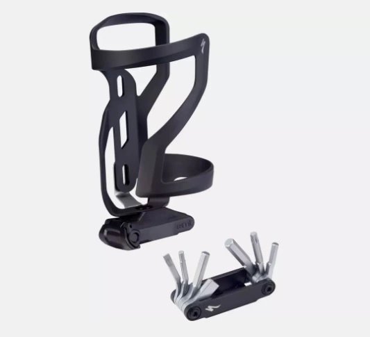 SPECIALIZED ZEE CAGE II RIGHT DT W/TOOL - Matte Black 1 SPECIALIZED ZEE CAGE II RIGHT DT W/TOOL - Matte Black