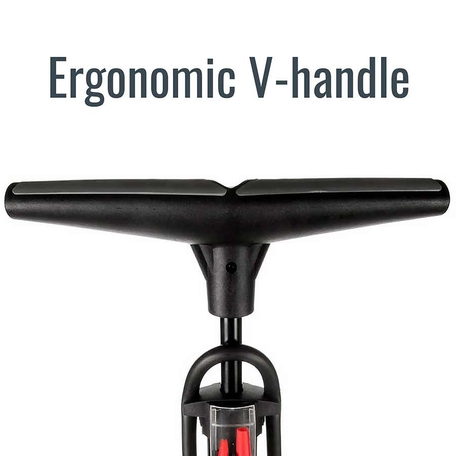 Evo, AirPress Comp, Floor Pump, 160psi, Black 6 Evo, AirPress Comp, Floor Pump, 160psi, Black - Image 6