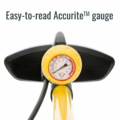 Evo, AirPress Sport, Floor Pump, Double head, 160psi, Yellow -Outlet sportwheels Store image 8257