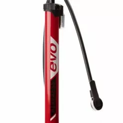 Evo, AirPress, Floor Pump, Double head, 120psi, Red -Outlet sportwheels Store image 8262