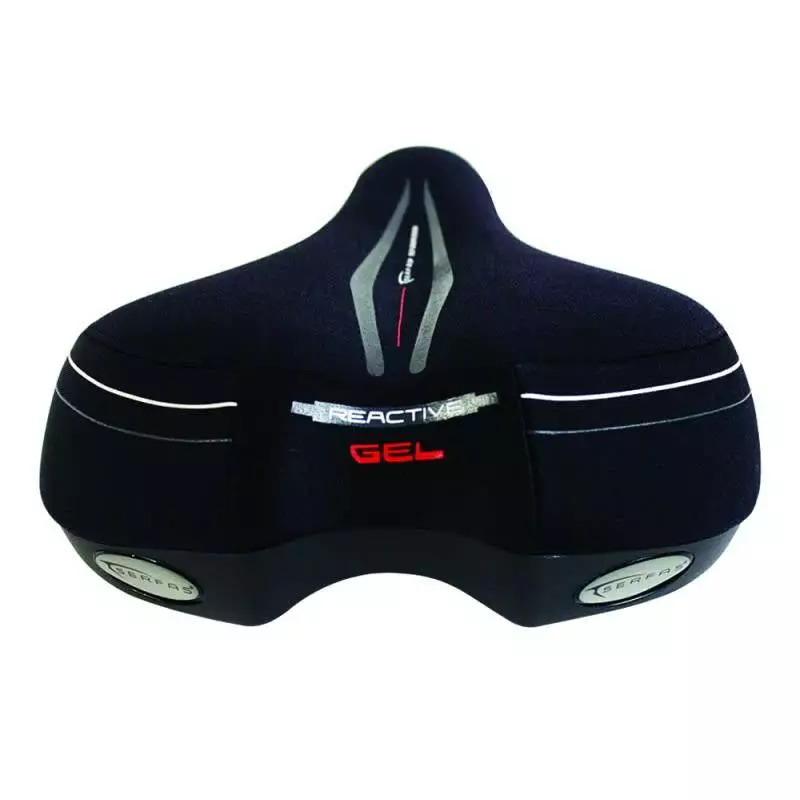 SERFAS SEAT REACTIVE GEL LYCRA LADIES SADDLE LS-100 3 SERFAS SEAT REACTIVE GEL LYCRA LADIES SADDLE LS-100 - Image 3