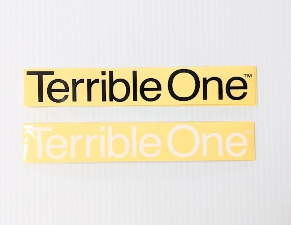 T1 Decal - Clear (1 wht, 1 blk) 2 pack - 7x1 ea. 1 T1 Decal - Clear (1 wht, 1 blk) 2 pack - 7x1 ea.