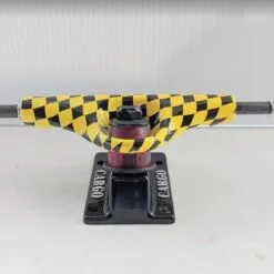 Cargo Trucks - 5" - set/2 - Blk/Yel Checkered -Outlet sportwheels Store image 9418