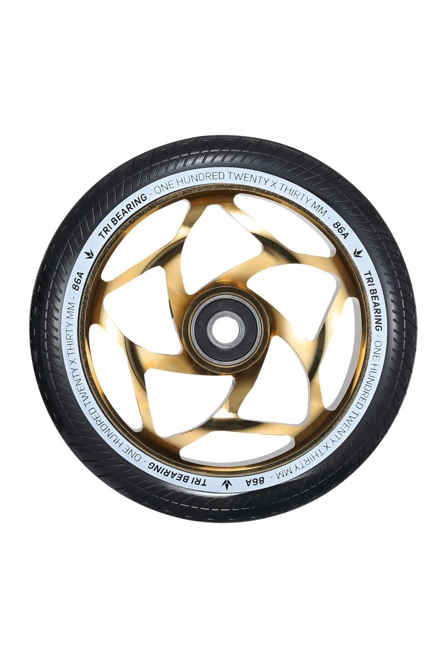 ENVY WHEEL 120MM TRI BEARING GOLD/BLACK 1 ENVY WHEEL 120MM TRI BEARING GOLD/BLACK