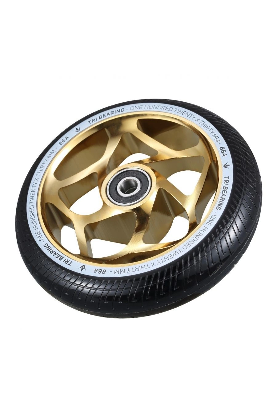 ENVY WHEEL 120MM TRI BEARING GOLD/BLACK 2 ENVY WHEEL 120MM TRI BEARING GOLD/BLACK - Image 2