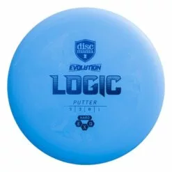 DISCMANIA EVOLUTION EXO DISC GOLF LOGIC PUTTER BLUE
